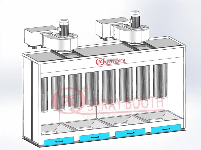 Small Powder Coating Paint Booth best