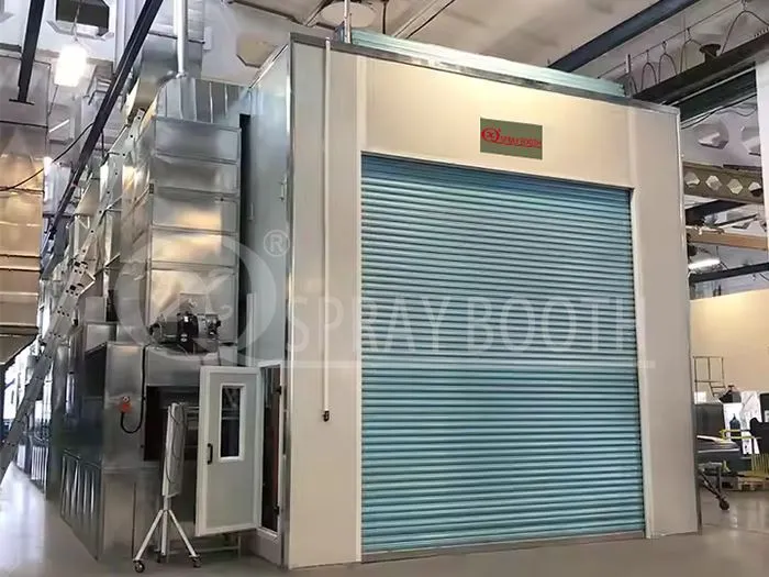 Univerzalna industrijska pršilna kabina