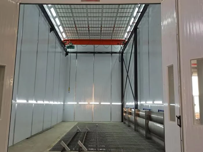 Industrial Paint Booth For Metal Manufacture factory